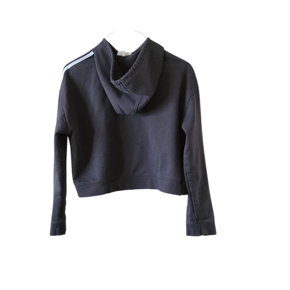 Adidas Black Hoodie with White Logo - Picture 3 of 5